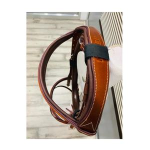 Brida de caballo de cuero indio de alta calidad con diseño cosido elegante - Product Image 5