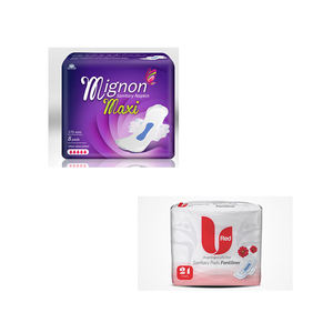 Compresas sanitarias personalizadas, embalaje impreso, bolsa a granel de la India, compra a precio de juego - Product Image 1