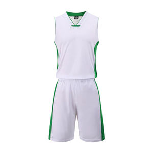 Chemises de basket-ball à logo personnalisé pour hommes Derniers modèles Ensembles de maillots vierges classiques imprimés logo brodé Vêtements de basket-ball - Product Image 1