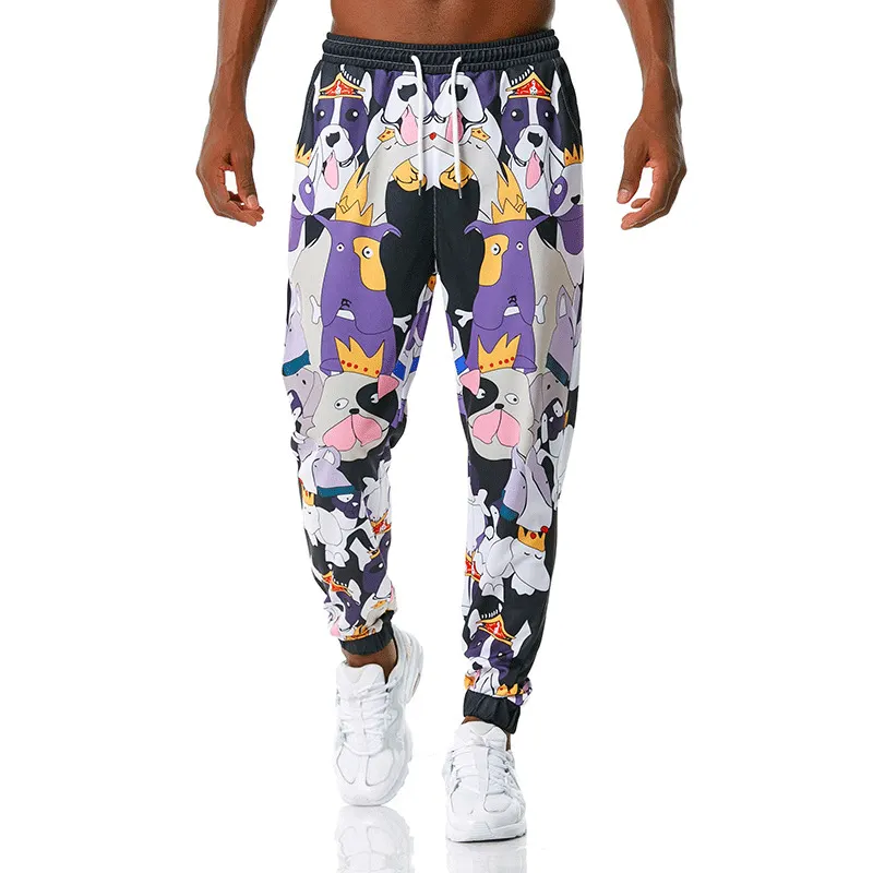 Top Quality Custom Fitness Men Jogger Pants Tapered Loose Fit Fashion Look Outerwear Sublimation Joggers
