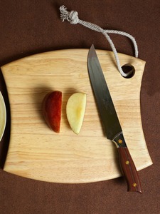 เขียงไม้สี่เหลี่ยมพร้อมเชือกแขวนสำหรับเขียงหั่นผักในครัว - Product Image 2