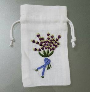 Bolsa de bolsita de alta calidad-100% algodón/Lino-Premium - Product Image 5