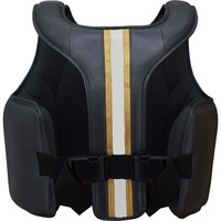 Protège-ventre de boxe Zebra Sports, protection corporelle MMA, protection de poitrine, cible de kick-boxing, pad de frappe en cuir PU durable, logo personnalisé