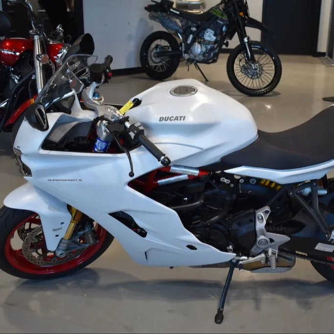 Used 2020 Ducati Sportbike Motorcycle SuperSport S Star White Silk