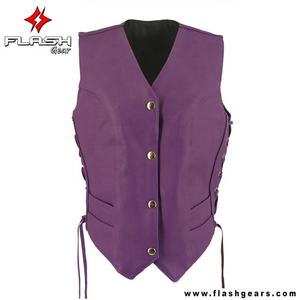 Gilet de motard en cuir de haute qualité pour hommes, nouvelle mode personnalisée - Product Image 3