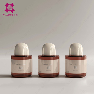 Branded Perfume <strong>Glass</strong> Bottle Cylinder Shape 50ml/100ml with <strong>Globe</strong> Cap Screen Printed Custom Color for Perfume <strong>Atomizer</strong> - Product Image 5