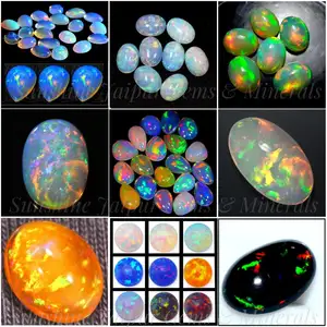 "10X12mm Oval Natural Ethiopian Opal" Wholesale Factory Price High Quality Loose Gemstone | NATURAL WELO ETHIOPIAN OPAL |