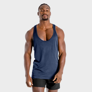 Wholesale Custom Gym Sleeveless Tank Top Bodybuilding <b>Vest</b> Male Men's <b>Stringer</b> Wrestling Singlet - Product Image 4