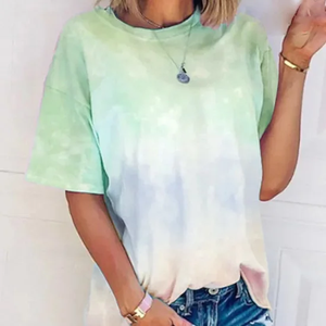 Nouveau Femmes Élégant Multi Couleurs Imprimé T-shirts 2025 Nouveau Fabricant Fournisseur Logo Personnalisé Sweat Fitness Hommes - Product Image 3