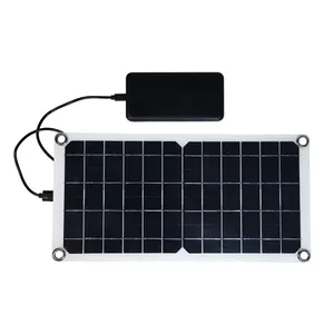 UUTEK SP001 2023 신제품 고효율 세미 유연한 태양 전지 패널 USB 출력 충전기