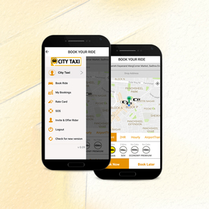 แท็กซี่Mobile App Developmentบริษัทอินเดีย | ได้รับรางวัลCabจองApp Development ServicesโดยWebroot Infosoft - Product Image 4