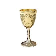 Designer Brass <b>Wine</b> <b>Goblet</b> Handmade Engraved Chalice Vintage Metal Cup Antique Finish Drinking Glass Barware Wedding Decor - Product Image 2