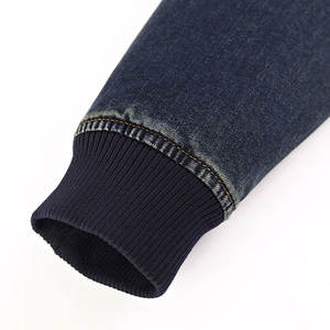 Veste en jean élégante pour hommes, tenue à la mode, fabriquée en 2020 Polyester, 00% - Product Image 6