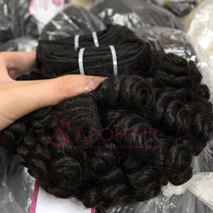 Cutícula alineada cabello Virgen sin procesar Twist Pelo Rizado brasileño Pelo Rizado apretado - Product Image 1