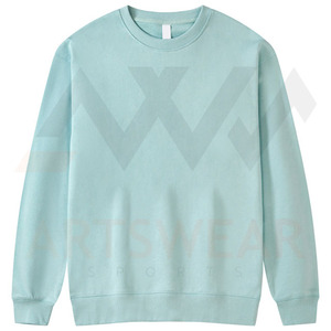 Sweat-shirt en molleton de coton 100%, dernier style, services OEM, logo personnalisé, vente en gros, col ras du cou, vêtements d'hiver unisexes de haute qualité, 2022 - Product Image 1