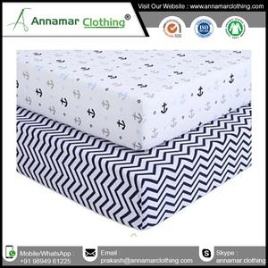 Meilleurs draps de berceau unique bébé garçon berceau literie garçon berceau literie tricoté coton draps - Product Image 3