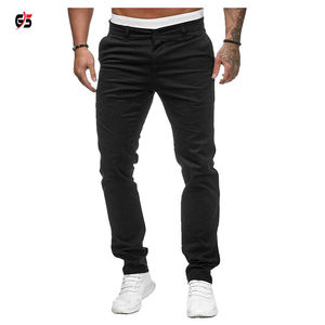 Pantalones de Jogging para hombre, ropa 100% de tela de algodón con estampado de logotipo personalizado, alta calidad, OEM, ropa informal de uso diario - Product Image 3