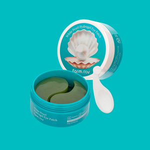 Le PATCH pour les yeux en HYDROGEL blanc perle-fabriqué en corée-élimine les cernes, les algues, Anti-rides, Anti-âge, Vegan - Product Image 2
