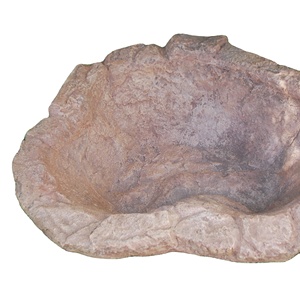 Vente en gros d'ornements de jardin KNT légers en fibre de verre au meilleur aspect granit pour lotus d'eau ou poissons d'étang - Product Image 1