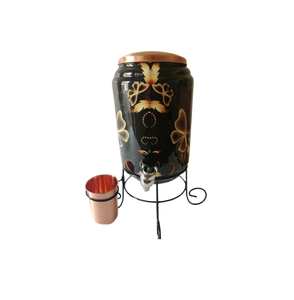 Copper Printed Copper <b>Water</b> <b>Cooler</b> Multi <b>Cooler</b> with Stand Fashionable Trending Design New Arrivals - Product Image 6