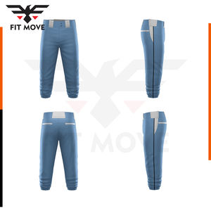 Pantalones de béisbol de alta calidad para adultos, ropa deportiva personalizada con nombre de equipo, venta al por mayor, Unisex - Product Image 6