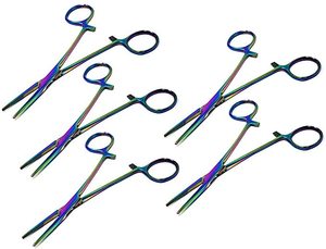 Pinzas Kelly/Abrazadera de arteria hemostática quirúrgica/Pinzas hemostáticas Kelly instrumento quirúrgico de acero inoxidable - Product Image 5