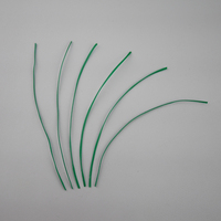 Attache torsadée pour plantes de jardinage en fil et plastique vert de 8 pouces - Utilisation toute saison