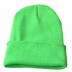 Bonnet personnalisé 100% acrylique, couleur unie, pour tous les jours, Style Oem, à la mode - Product Image 3