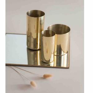 Pot en laiton de qualité supérieure pour balcon à usage décoratif intérieur et extérieur pour l'artisanat naturel poli à la main - Product Image 4