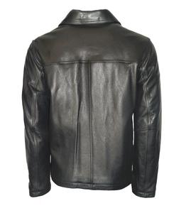 Latest Design Custom Made Genuine <b>Sheepskin</b> <b>Men</b> customized selvagio genuine leather <b>Jacket</b> with custom logo - Product Image 1