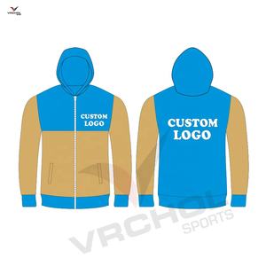 Sudadera con capucha de cuello redondo de poliéster sólido antiarrugas antiencogimiento OMA personalizada, sudadera con diseño de estampado bordado para hombre de talla grande - Product Image 2