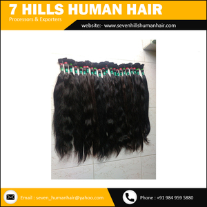 Extensiones y Pelucas de Cabello Virgen Remy Indio 100% de Grado Superior, Suministro a Granel con Doble Trama a Máquina - Product Image 3