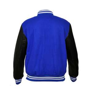 Conçu sur mesure de haute qualité hommes Letterman Varsity veste coupe-vent réversible Baseball veste hiver grande taille respirant - Product Image 3
