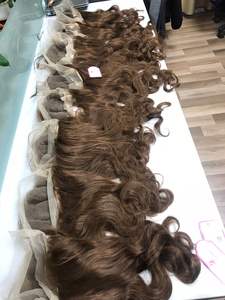 Peluca ondulada de agua para mujeres negras, cabello Remy virgen, peluca de encaje transparente, extensión de cabello humano de alta calidad, precio al por mayor - Product Image 6