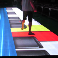 Tapis de danse interactif vidéo led pour salle de bains, panneau de sol, P3.91/P4.81/P6.25, meilleure vente