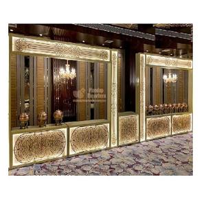 Mostradores de Comida de Acero Inoxidable para Bodas, Diseño Moderno, Últimos Modelos de Mostradores de Comida para Fiestas en EE. UU. - Product Image 1