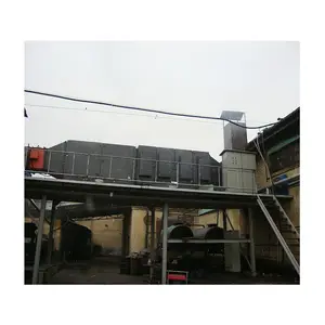 industrial oil mist air filter cleaning machine flue gas emission pollution control