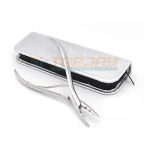 TEEJAY-Alicates de extensión de cabello, #15045, plata, con bolsa de Rexene, herramientas de extensión de cabello, cola de caballo - Product Image 1