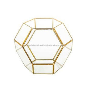 Terrarium suspendu en verre transparent Vase en cristal élégant pour exposer vos plantes préférées - Product Image 3