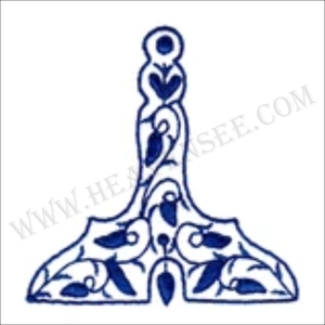 Tablier mastéléphones complet en bois, couleur bleu, de haute qualité, modèle - Product Image 3