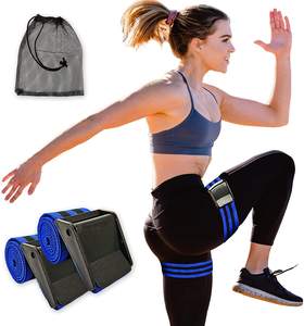 Custom Logo <b>Weight</b> Lifting Training Resistance Bands Classic Blood Flow Restriction Occlusion Workout Training Arm <b>Legs</b> BFR Band - Product Image 4