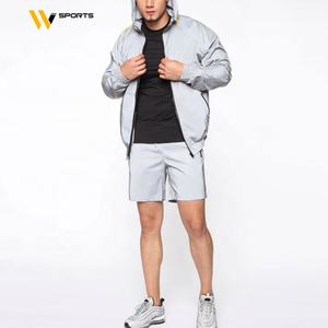 Shorts Bermuda décontractés pour hommes grande taille, de haute qualité, sur mesure, taille mi-haute, tissu jersey respirant, fermeture brodée à la taille - Product Image 1