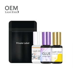 Colle pour extensions de cils professionnelles, 10 tubes de colle forte - Product Image 1