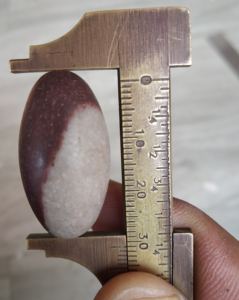 Produit de fabrication indienne Narmadeswar Shivling pour le but de Puja Narmada Lingham pour la pierre de cristal - Product Image 3