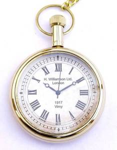 Montre de poche en laiton inspirée de Gandhi avec technique de polissage à longue chaîne pour le Nouvel An, la remise des diplômes de Noël et la fête des pères - Product Image 3