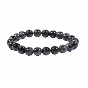 Haute qualité indien Gabbro jaspe pierre cristal Bracelet pierre précieuse naturelle bijoux de mode hommes et femmes cadeau énergie méditation - Product Image 1