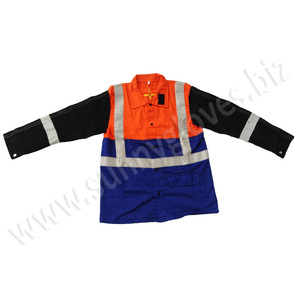 reflective jacket men's safety jacket industrial working welding jackets - Product Image 2