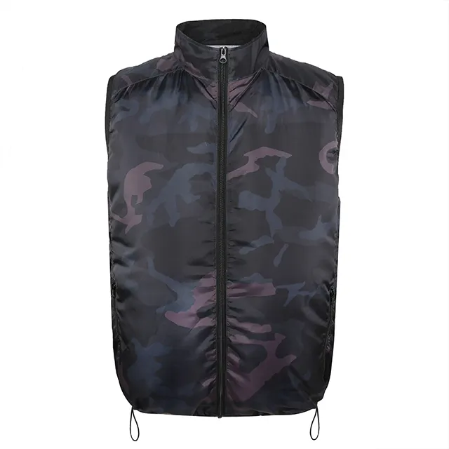 2021 New cooling vest outdoor Camouflage vest with fans 2pcs Air-conditioning vest