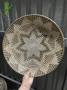 High Quality Seagrass <b>Plate</b> With Plastic Strings Wall <b>Decorations</b> - Product Image 2