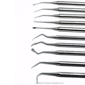 2026 LA ELAHI Kit d'instruments dentaires pour sinus lift et implantation, 10 pièces, instruments à double extrémité - Product Image 3